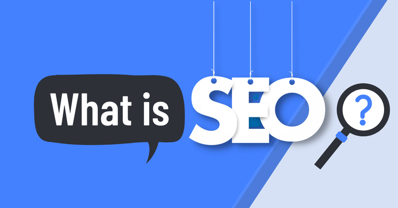 An infographic in which it is written "What is SEO?".