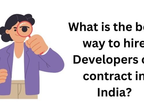 What is the best way to hire developers on contract in India?
